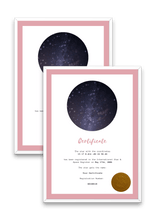Load image into Gallery viewer, name a binary star system modern certificates light rose